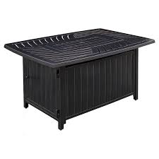 Jun 22, 2021 · a fire feature is a great addition to any patio, serving as a stunning focal point and a cozy gathering spot. Paramount Paramount Dylan Rectangle Convertible Aluminum Firepit The Home Depot Canada Fire Table Firepit Cover Fire Pit
