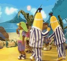 Dansbananer, flickor interagerar med bananer, djur äter bananer och mycket mer. Bananas In Pyjamas Bananas In Pajamas Gif Bananasinpyjamas Bananasinpajamas Bananas Discover Share Gifs