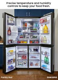 The Family Hub Refrigerator Lets You Store Your Favorite Foods The Way You Want Freeze Or Cool In The Fl Home Kitchens Family Hub Refrigerator Home Appliances
