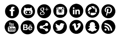 25 vector (svg) icons by jerry low. Free Social Media Icon Pack 14 Svg Rounded Hollow Cut Icons Markhawkinsdesigns Com Blog