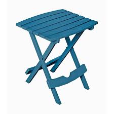 Adams Resin Quik Fold Side Table Cafe And Side Tables Ace Hardware Outdoor Side Table Patio Side Table Metal Dining Table