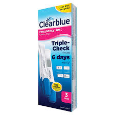 Clear blue pregnancy test accuracy. Clearblue Triple De Prueba De Embarazo Comprueba Desde 6 Dias Antes Ebay