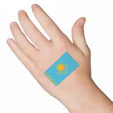Check out our kazakhstan flag selection for the very best in unique or custom, handmade pieces from our shops. Kazakhstan Flag Tattooforaweek Temporary Tattoos Largest Temporary Tattoo Shop Worldwide Tattooforaweek Product Info Flags Ta K1 L11 R3 K1