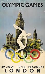 Los juegos olímpicos de londres 1948, conocidos oficialmente como juegos de la xiv olimpiada, se celebraron en londres (reino unido) entre el 29 de julio y el 14 de agosto de 1948.fueron los primeros después de un paréntesis de doce años, ya que las ediciones de 1940 y 1944 se suspendieron por la segunda guerra mundial.participaron un total de 4104 atletas (3714 hombres y 390 mujeres) de. Juegos Olimpicos Londres 1948 Carteles Antiguos Carteles Vintage Posters De Diseno Grafico