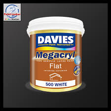 When you want to find flat white spray paint, you may need to consider between many choices. Davies Megacryl Flat Latex White Self Priming 4 Liters Lazada Ph