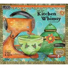 Kitchen Whimsy 2016 Wall Calendar Com Imagens Calendario De Parede