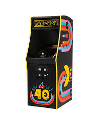 You can have the games coin operated, or on free play and you get the key too. Pac Man 40th Anniversary Quarter Size Arcade Cabinet