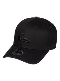 Mountain Wave Black Flexfit Hat Aqyha03487 Hats For Men Quiksilver Men Mens Hat Caps