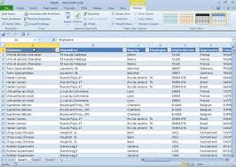 How To Query An Access Db Table In Excel 2010 A Worksheet After Importing An Access Data Table Access Database Excel Database