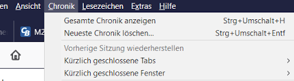 Dies deshalb weil in der zwischenzeit firefox sicherlich schon mehrmals gestartet und beendet wurde. Alle Tabs Vom Vortag Nach Bereinigung Von Mozilla Weg Computerbase Forum