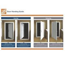 If it opens outside the room it's an outswing door. 32 X 80 National Door Company Zz364682l Steel 6 Panel Left Hand Outswing Primed Prehung Front Door Tools Building Supplies Investinzarzis Tn