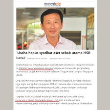 Mulai 5 mac 2018, ia bersiaran setiap isnin hingga khamis dan slot pagi jumaat diisi oleh rancangan bual bicara terbaru tv3, borak kopitiam. Najib Calls Out M Sia Govt For Wanting To Award Contracts To Its Own High Speed Rail Vendors Without S Pore Interfering Mothership Sg News From Singapore Asia And Around The World
