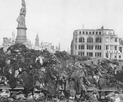 The morning after having been bombed by allied forces, the city's. A Pile Of Bodies Awaits Cremation After The Bombing Of Dresden 1945 Rare Historical Photos