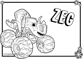 The crowd was really impressed with it. Blaze And The Monster Machines Coloring Pages Coloring Home