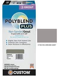 Fusion pro #165 delorean gray 1 gal. Custom Building Products Pbpg16510 10 Pound Delorean Gray Polyblend Plus Non Sanded Grout For Grout Joints Up To 1 8 Inch At Sutherlands