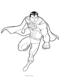 Dibujo Superman Para Colorear