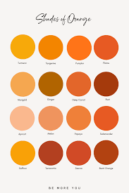 The page contains orange and similar colors including their accompanying hex and rgb codes. 176 Colour Names Shades Ultimate Brand Colour Bible Be More You Branding And Marketing