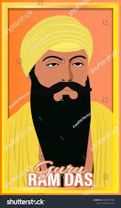 Vector Sketch Shri Guru Ram Das Stock Vector (Royalty Free) 1822897448