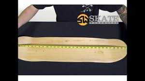 how to measure a skateboard deck width length wheelbase