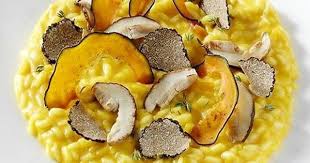 Truffle Italia On Instagram Black Truffle Pumpkin Porcini Mushrooms Risotto At Sadler Restaurant Pumpkin Risotto Dog Food Recipes Italian Truffles