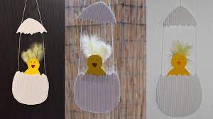 Ostern ohne ostereier ist undenkbar. Fensterbild Fur Ostern Basteln Youtube