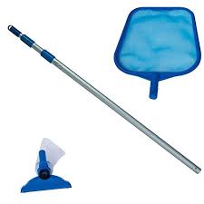 Intex Pool Reinigungsset Mit Kescher Bodensauger Und Teleskopstange Blau 3 Te Intex Swimming Pool Maintenance Pool Maintenance Swimming Pools