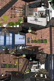 226 Coffee Shop Free Sketchup Interior Scene Showroom Interior Design Restaurant Interior Design Interior Design Sketches