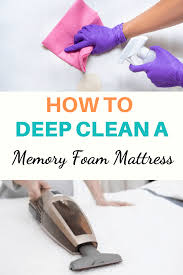 How To Clean A Memory Foam Mattress Pad Topper And More In 2020 Foam Mattress Clean Memory Foam Mattress Memory Foam Mattress