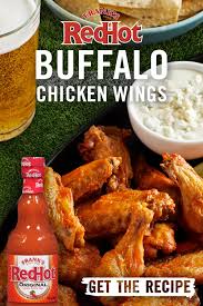 Franks Redhot Original Buffalo Chicken Wings Recipe Frank S Redhot Us Recipe Hot Sauce Recipes Chicken Wing Recipes Fried Wing Sauce Recipes
