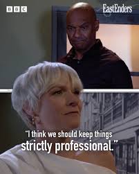 Never mix business with pleasure. #EastEnders