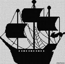 See more ideas about cross stitch, stitch, cross stitch patterns. Good Chart For Pirate Ship Cross Stitch Silhouette Free Cross Stitch Designs Cross Stitch Patterns