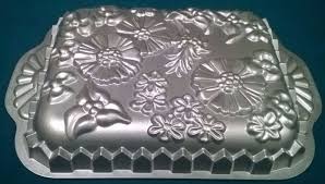 New Nordic Ware Vintage 2003 Wildflower Pan Heavy Cast Aluminum Collectible Nordic Ware New Nordic Vintage
