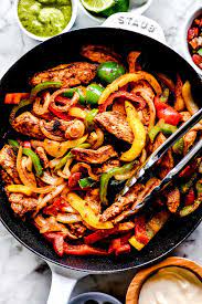 The Best Easy Chicken Fajitas - Foodiecrush.com