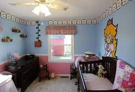 Purdy Video Game Nursery Nursery Themes Nursery Design Baby Girl Bedroom
