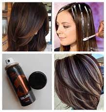 How To Highlight Hair At Home With Or Without Highlighting Kits Hair Without Highlights Diy Highlights Hair Lighten Dyed Hair