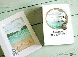 How to make a shadow box card before beginning, i stamped random images from the stamp set, colored and cut out each. Inside Shadow Box Cards Giveaway Jennifer Mcguire Ink