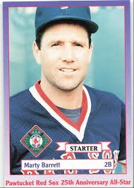 1997 Pawtucket Red Sox 25th Anniversary Marty Barrett Pawtucket Red Sox  #NNO