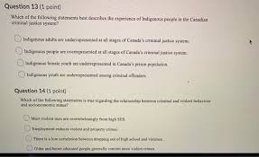Question 13 1 Point Which Of The Following Chegg Com