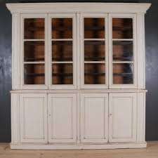 It can work tastefully as the paint for the bookcase as well as remain attractive as a theme in the wallpaper. Antique Country House Painted Bookcase 1840s For Sale At Pamono