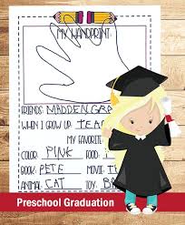 Whether you choose to splurge or save, there's something for every budget. Preschool Graduation Printable Memories Keepsake Fun Handprint Art