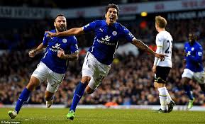 This video is provided and hosted by a 3rd party. Tottenham 1 2 Leicester City Foxes Score Twice In The Last 10 Minutes To Dump Spurs Out Of The Fa Cup At White Hart Lane Daily Mail Online