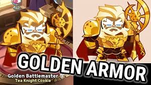 How To Get Tea Knight Cookie Golden Armor for Free - YouTube