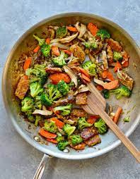 Asian Tempeh With Broccoli And Shiitake Mushrooms Vegan Gluten Free Recipe Tempeh Recipes Shiitake Mushrooms Vegan Delicious Healthy Recipes