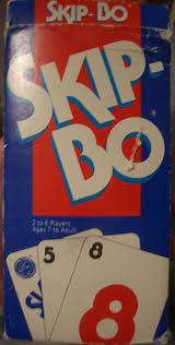 Have been dealt, each player flips the top card of their stock pile right side up and places it on top of the pile. Skip Bo Deckipedia Fandom