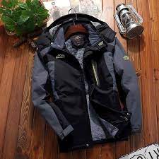 9xl Outdoor Hiking Jackets Men Winter Large Size Mountain Travel Clothes Waterproof Trekking Fishing Hunting Skiing Male Jackets Winter Jacket Men Mens Hiking Jacket Hiking Jacket