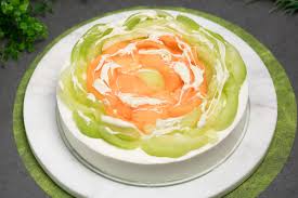 Herzhaftes, desserts & drinks kuchen bild. Schneller Joghurt Melonen Kuchen Ohne Boden Low Carb Und Gesund