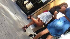 candid hot milf with gorgeous legs in wedges high heels - watch on  VoyeurHit.com. The world of free voyeur video, spy video and hidden cameras