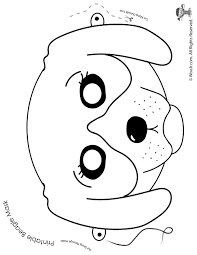 Beagle coloring pages are a fun way for kids of all ages to develop creativity, focus, motor skills and color recognition. Beagle Mask Coloring Page Woo Jr Kids Activities