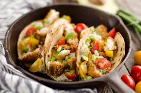 Maybe you would like to learn more about one of these? Tortilla Crusted Fish Tacos With Avocado Crema
