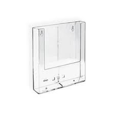 Acrylic brochure displays are great for saving room on the floor and tables. Church Resource Center